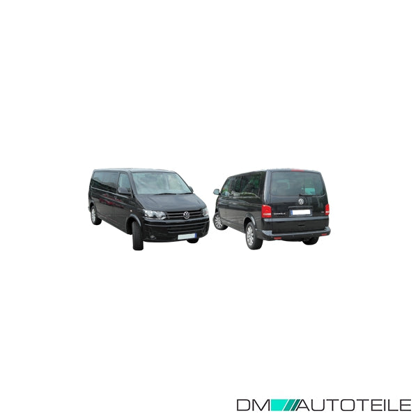 Stoßstange Ecke hinten rechts dunkelgrau passt für VW Transporter V Bus 09-15