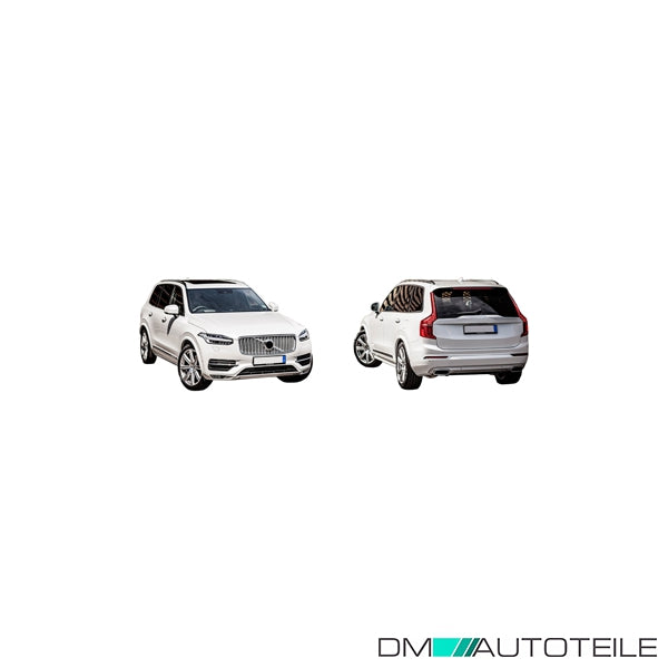 Stoßstange hinten grundiert ohne PDC passt für Volvo XC90 II ab 01/2015