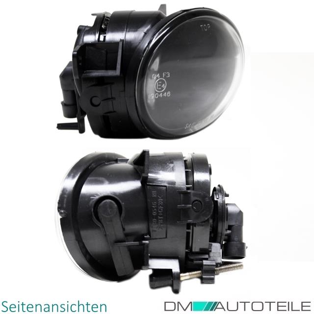 Nebelscheinwerfer SET Chrom Klarglas HB4 passt für VW T5 Multivan Facelift 09-15