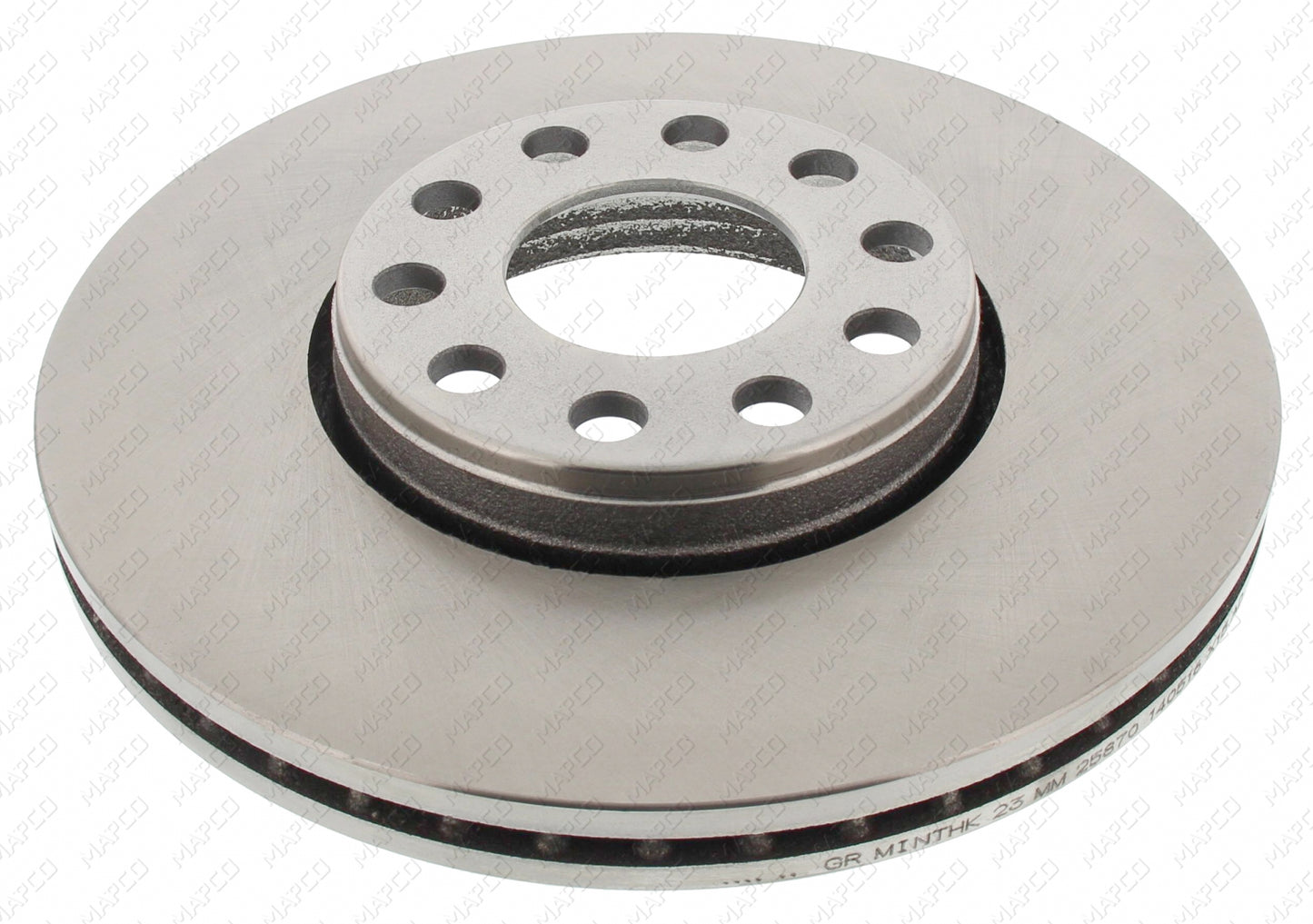 MAPCO Bremsscheibe Vorderachse  25870