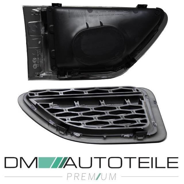 Range Rover L320 Kotflügelgitter Grill rechts/links schwarz Chrom Bj 10-13