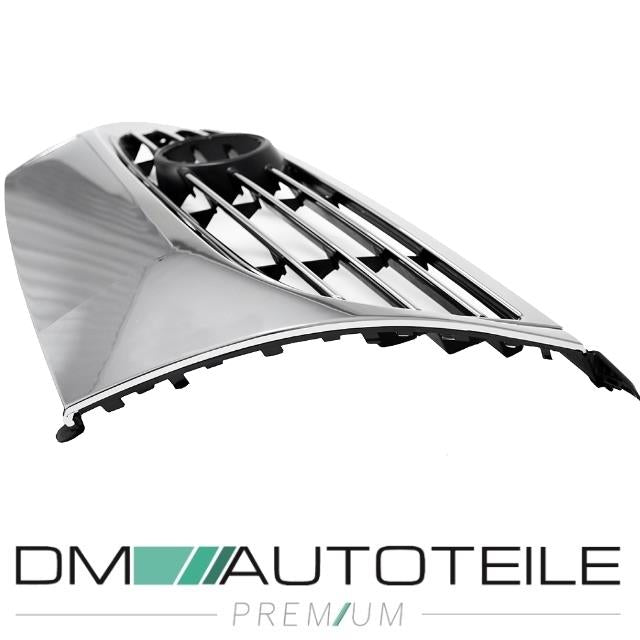 1x KÜHLERGRILL Chrom Schwarz Highline Modell ohne Parkhilfe für VW Touran 06-10