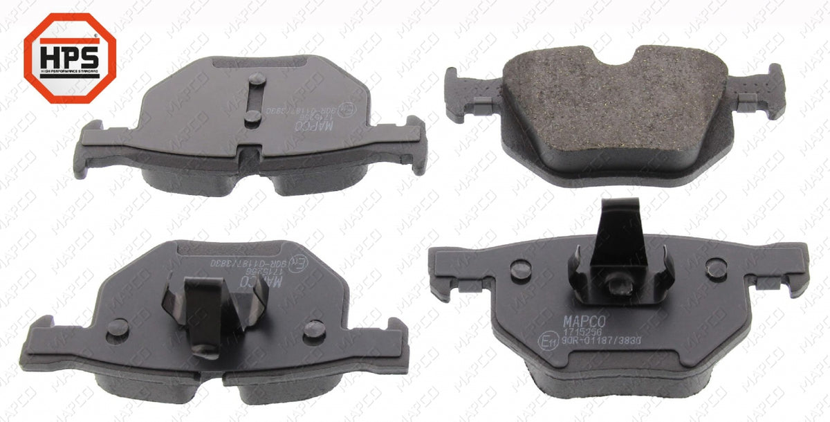 MAPCO Bremsbelagsatz, Scheibenbremse Hinterachse  6900HPS