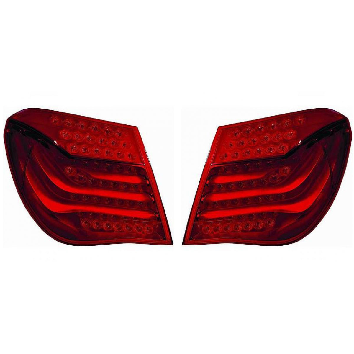 Depo / TYC LED Rückleuchte SET außen passt für BMW 7er F01-F04 ab 2008-2015