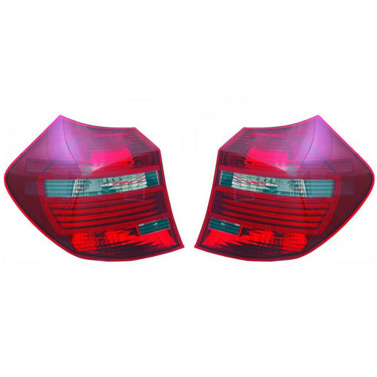 Depo TYC Rückleuchte LED SET rot grau passt für BMW 1er E87 E81 ab 2007-2013