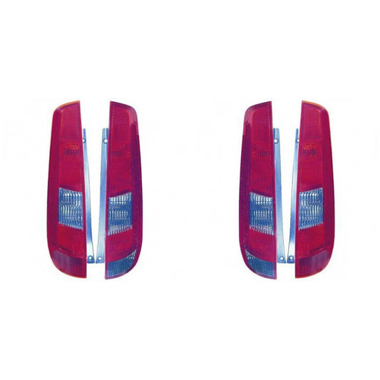 Depo / TYC Rückleuchte SET passt für Ford Fiesta V 3-Türer (JH, JD) 2001-2005