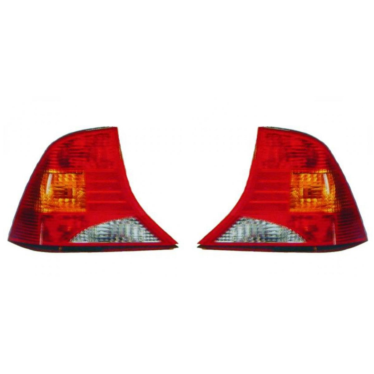 Depo TYC Rückleuchte SET passt für Ford Focus Limousine kein Ambiente 99-05