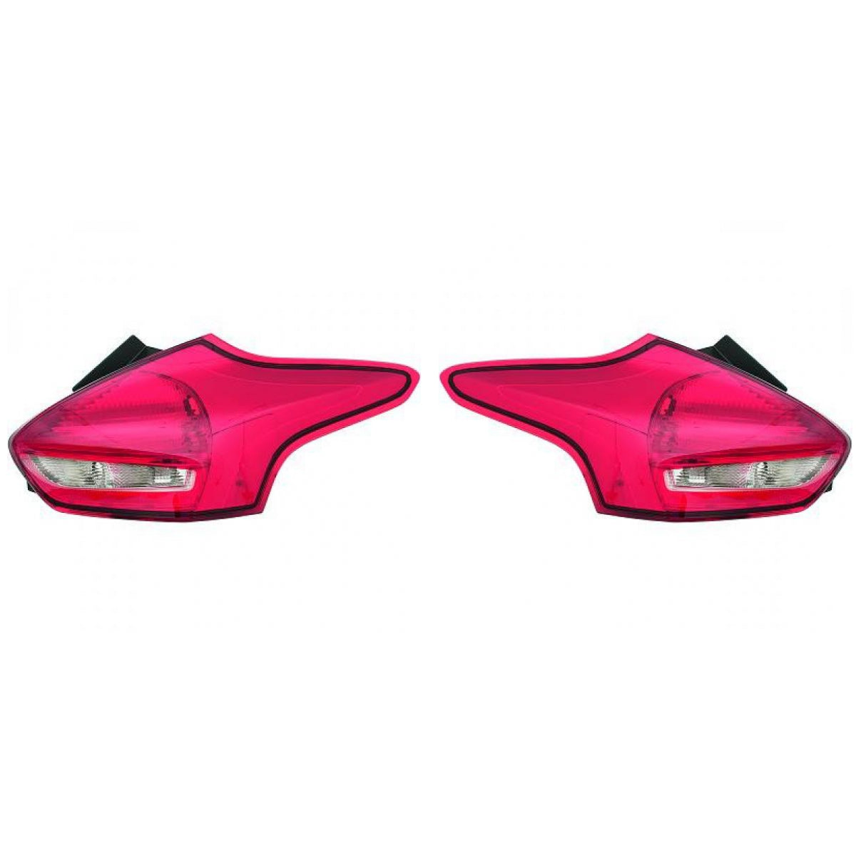 Depo / TYC LED Rückleuchte SET passt für Ford Focus III 5 Türer ab 14-18