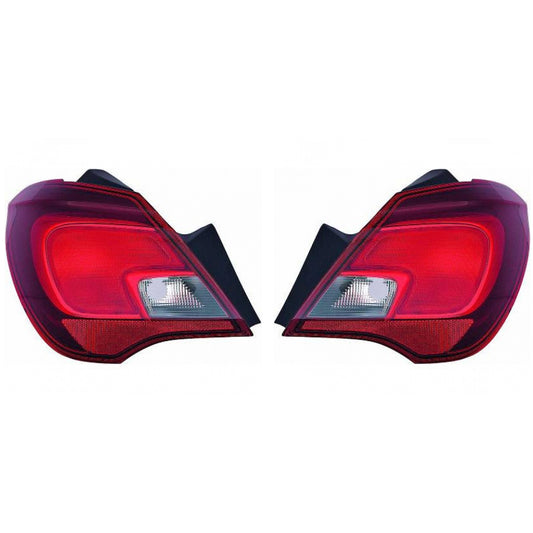 Depo / TYC Rückleuchte SET passt für Opel Corsa E 5 Türig X15 ab 14-19