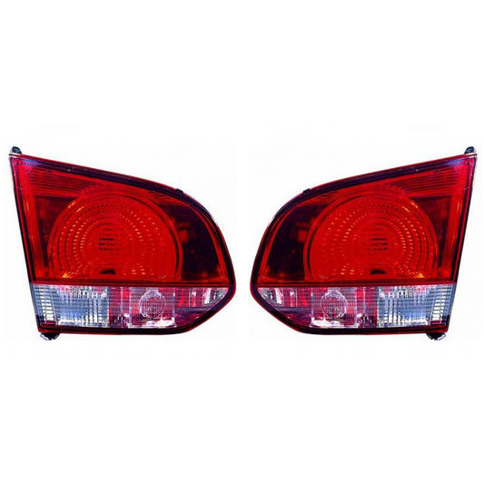 Depo / TYC Rückleuchte SET passt für VW Golf VI (5K1) ab Baujahr 2008-2012