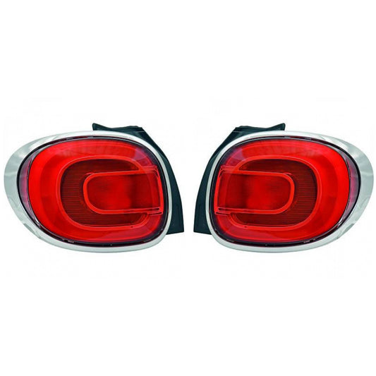 Depo / TYC Rückleuchte LED SET passt für Fiat 500L (nicht Trekking) ab 12-17