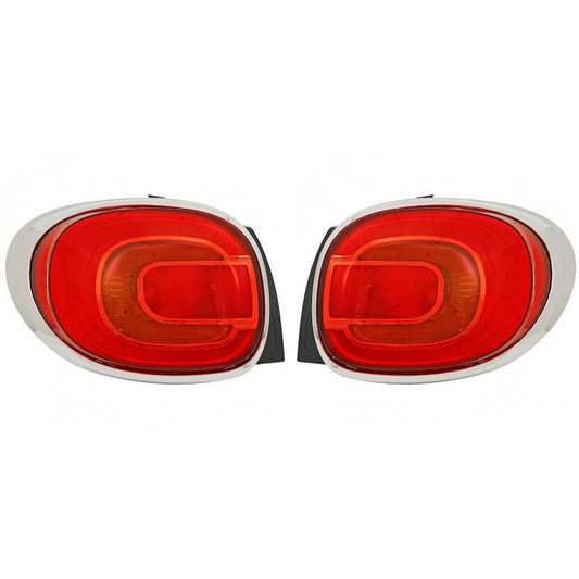 Depo / TYC Rückleuchte LED SET passt für Fiat 500L (nur Living) ab 12-17