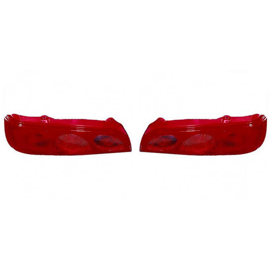 Depo / TYC Rückleuchte rot SET passt für Fiat SEICENTO 600 (187) ab 98-00
