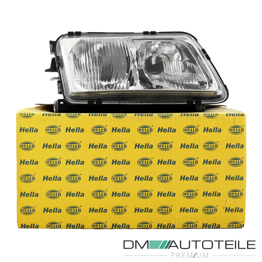 Hella Halogen H7/H4 FF Scheinwerfer rechts passt für Audi A3 (8L1) ab 1996-2000