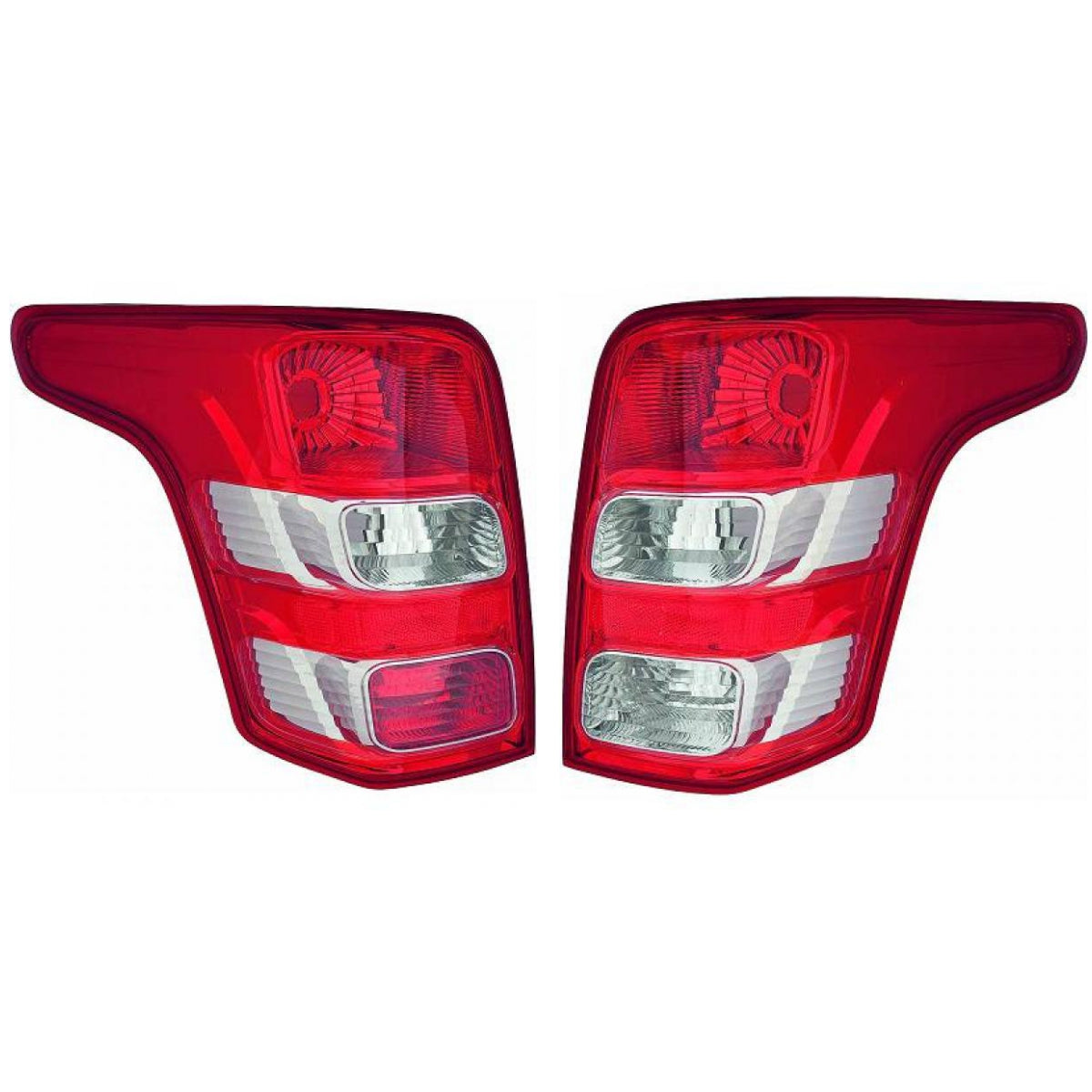 Original Depo / TYC Rückleuchte SET passt für Mitsubishi L200 KJ ab 2014