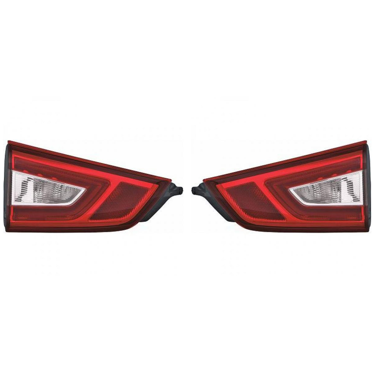 Depo/TYC LED Rückleuchte innen SET passt für Nissan Qashqai II SUV ab 14-18