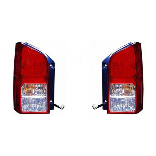OE Depo / TYC Rückleuchte SET passt für Nissan Pathfinder III R51 ab 04-13