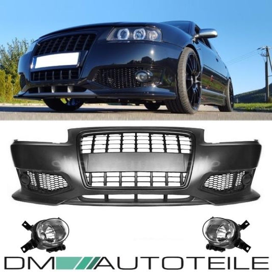 Set Audi A3 8L 8L1 ABS Stoßstange vorne Sport Design 96-03 + Nebelscheinwerfer