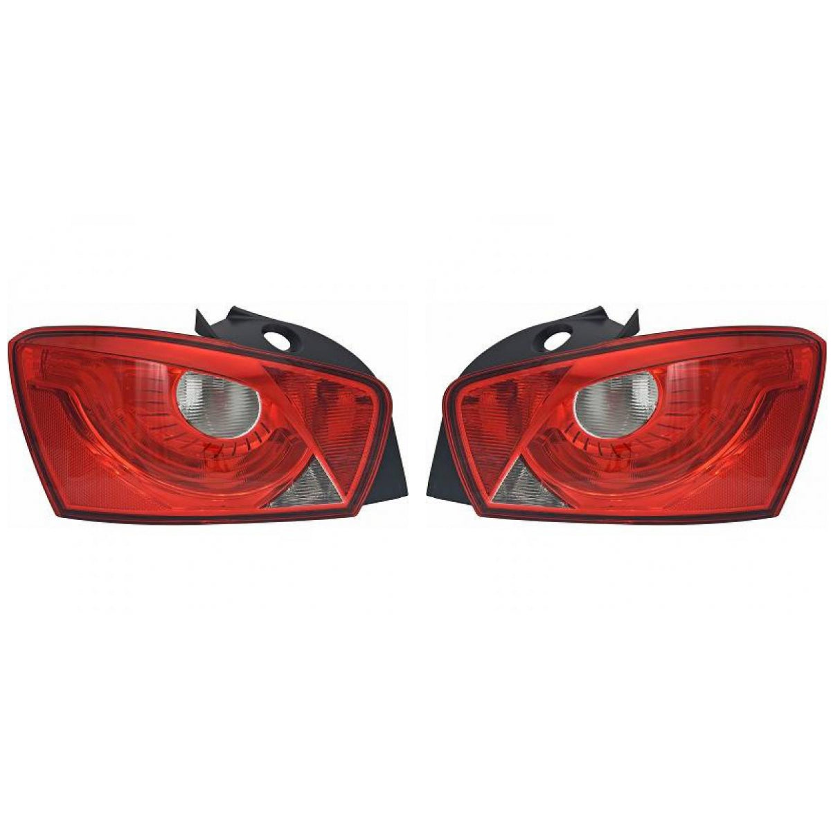OE Depo / TYC Rückleuchte PY21W SET passt für Seat Ibiza IV (6J5) ab 12-17