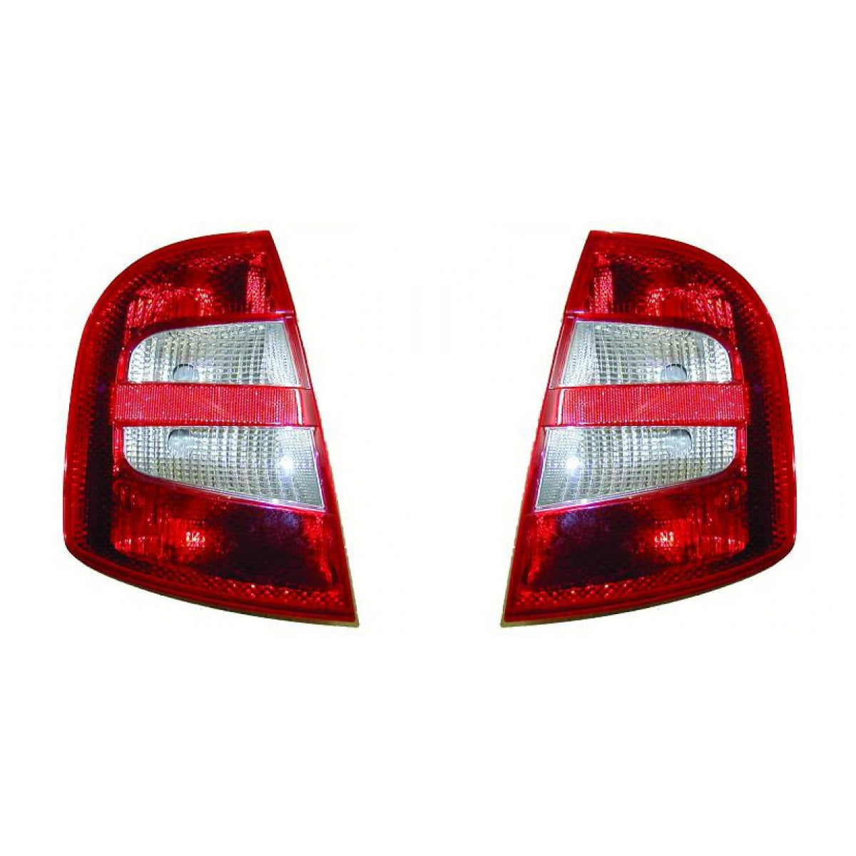 Depo / TYC Rückleuchte SET passt für Skoda Fabia I (6Y2) ab Baujahr 1999-2004