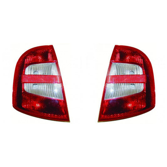 Depo / TYC Rückleuchte SET passt für Skoda Fabia I (6Y2) ab Baujahr 1999-2004