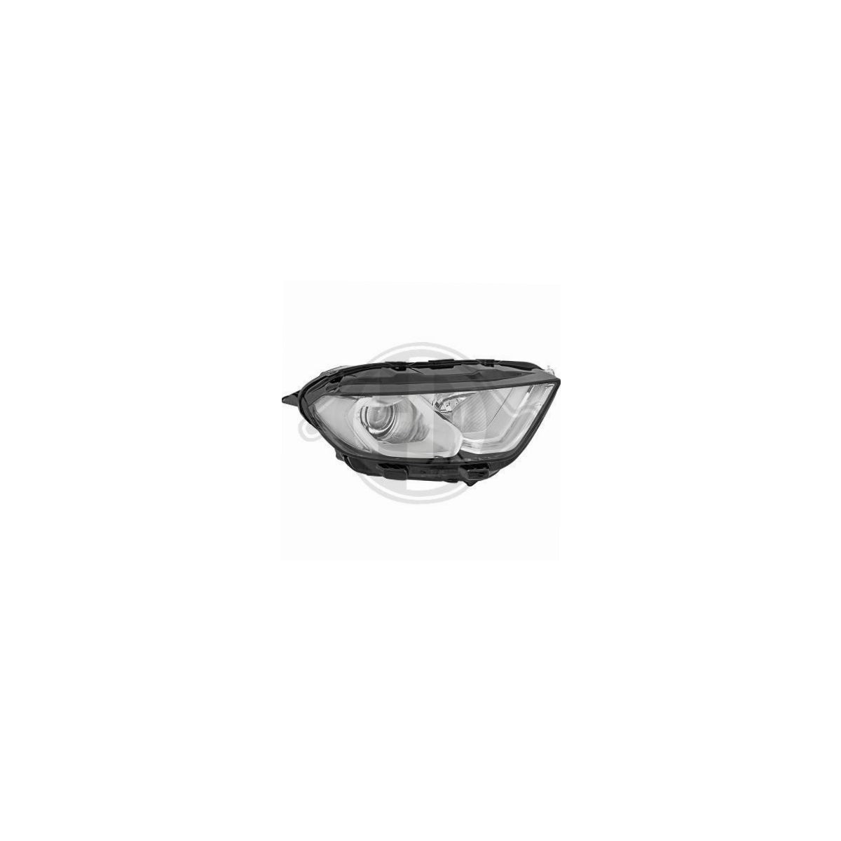 LED DEPO/TYC Scheinwerfer Hauptscheinwerfer Frontscheinwerfer rechts mit Motor D5S H1 für Ford Ecosport ab Baujahr 2018