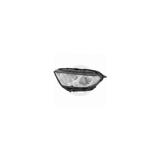 LED DEPO/TYC Scheinwerfer Hauptscheinwerfer Frontscheinwerfer links mit Motor D5S H1 für Ford Ecosport ab Baujahr 2018