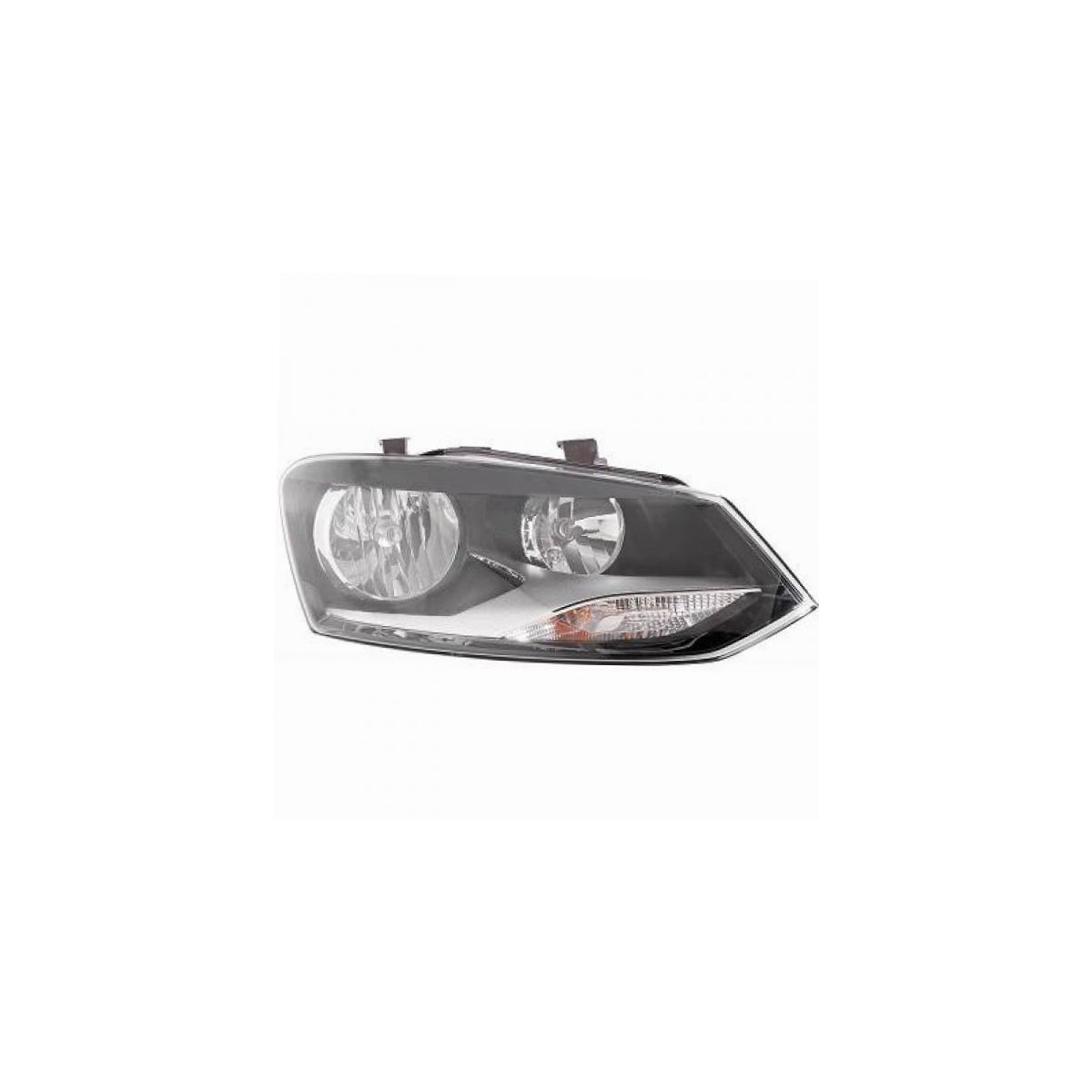 Depo Scheinwerfer Hauptscheinwerfer Frontscheinwerfer rechts H4 für VW Polo V 6R1 6C1 Baujahr 2009-2014