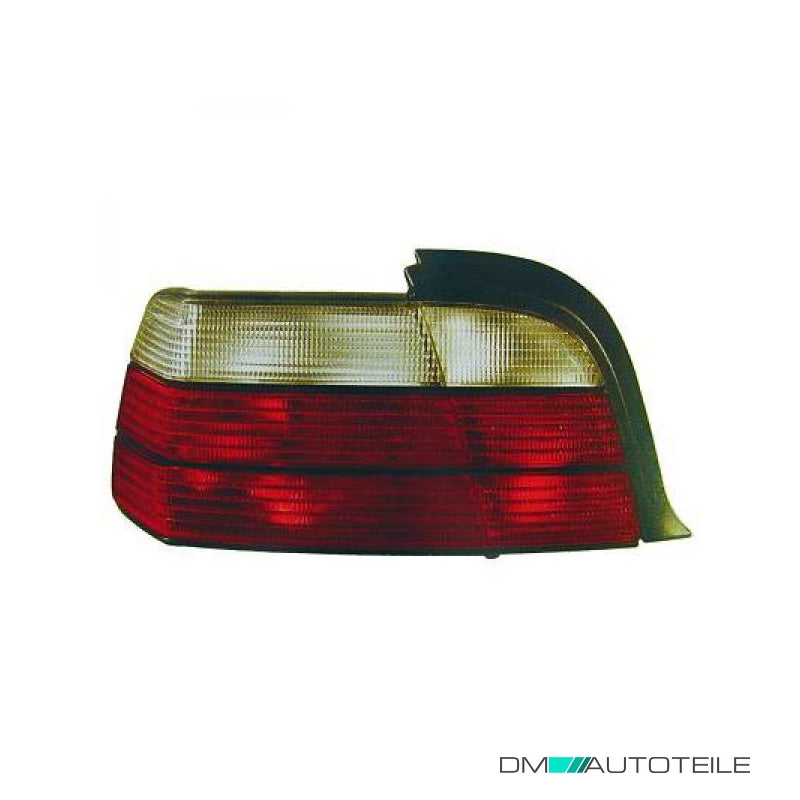 Depo / TYC Rückleuchte rechts rot weiss passt für BMW 3er Coupe E36 ab 1996-2000