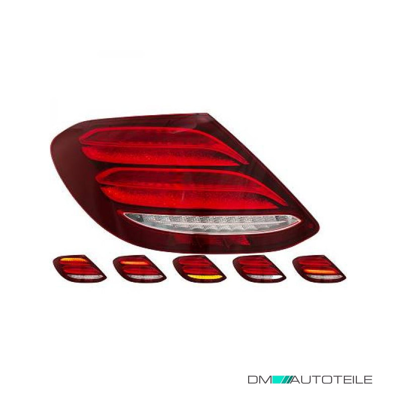 Depo / TYC LED Rückleuchte links passt für Mercedes E-Klasse W213 ab 16-20