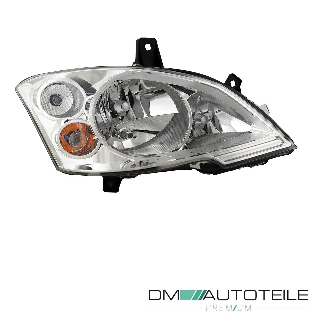 Hella Scheinwerfer H7/H7/H7 rechts passt für Mercedes Viano Vito (W639) ab 10-14