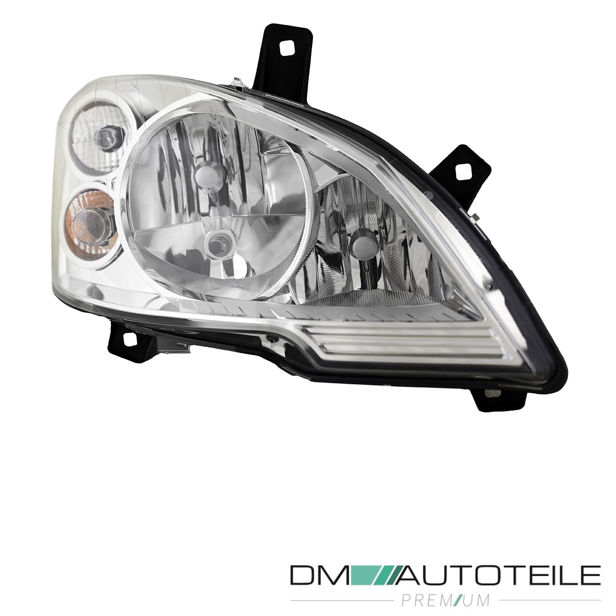 Hella Scheinwerfer H7/H7/H7 rechts passt für Mercedes Viano Vito (W639) ab 10-14