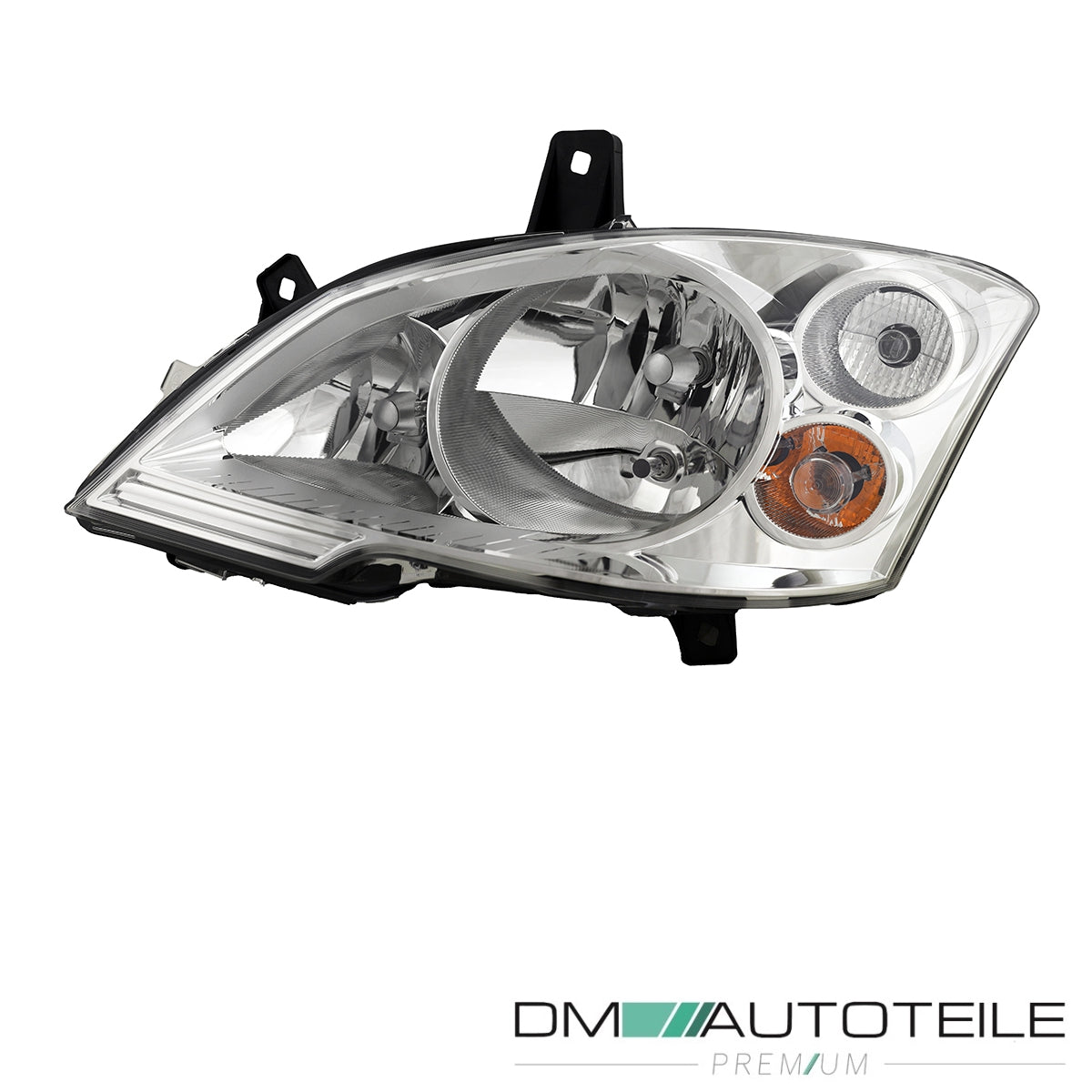 Hella Scheinwerfer H7/H7/H7 links passt für Mercedes Viano Vito (W639) ab 10-14