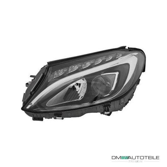 Marelli Scheinwerfer + LED links passt für Mercedes C (W205/S205/C205) ab 14-18