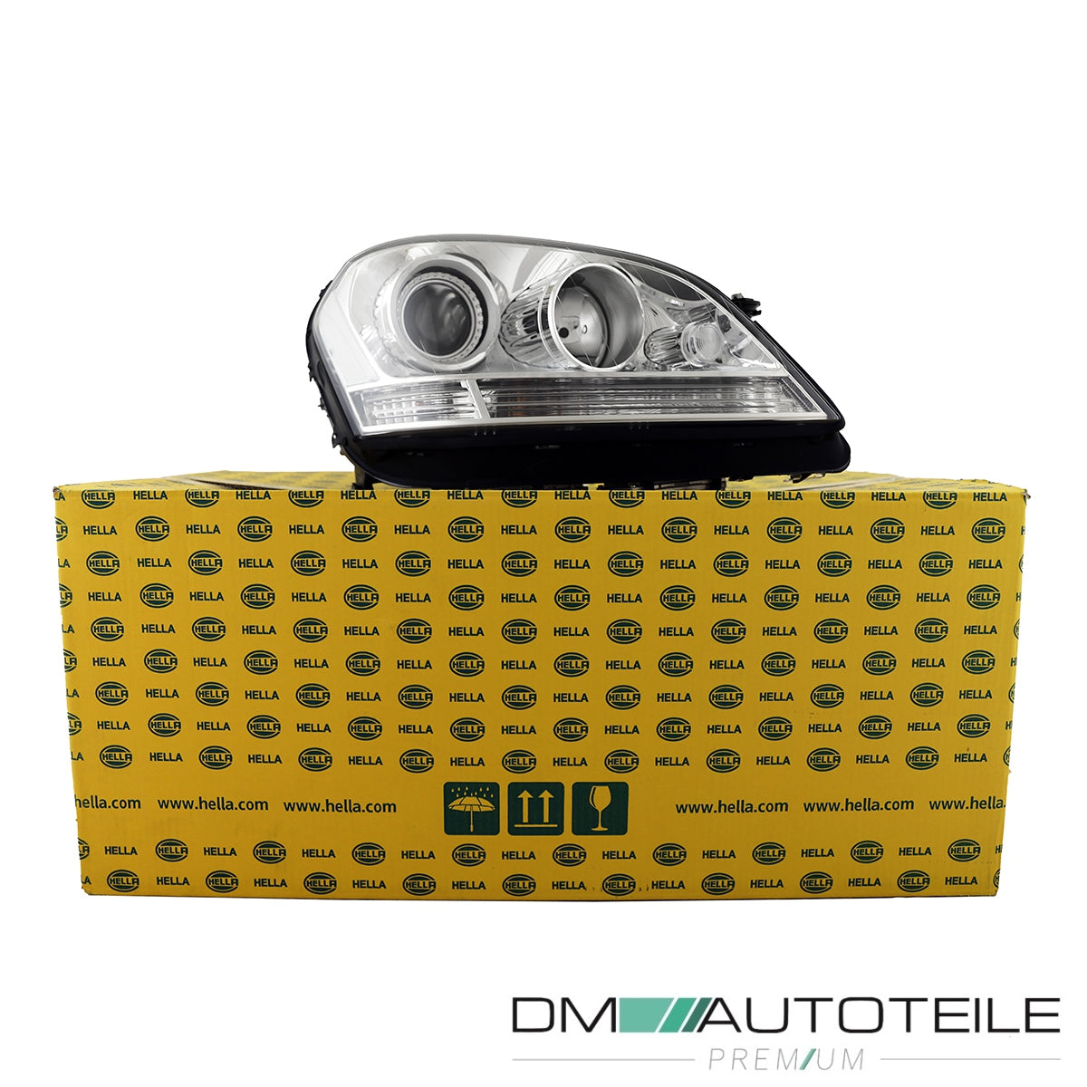 Bi-Xenon Scheinwerfer D2S + KVL Hella rechts passt für Mercedes M W164 ab 05-07