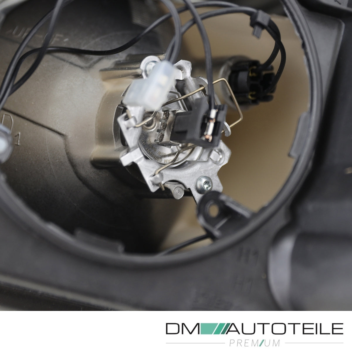 Valeo Scheinwerfer H7 schwarz rechts passt für Opel Corsa D Kasten S07 ab 06-10