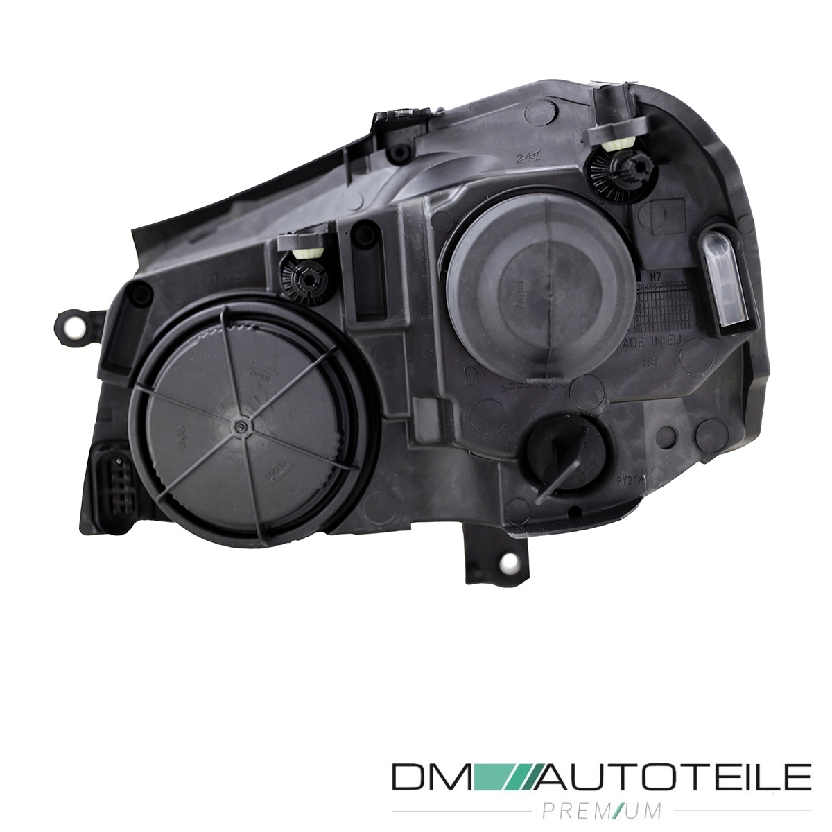 Halogen Valeo FF Scheinwerfer H7/H1 rechts passt für VW Polo (9N_ ) ab 2005-2009