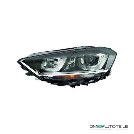 Bi-Xenon Scheinwerfer D3S + TGFL Valeo links passt für VW Golf (AM1) ab 14-20
