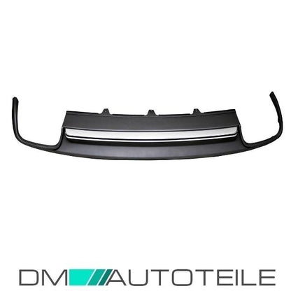 Audi A4 B8 8K Facelift Diffusor Stoßstange + für 4- Rohr Auspuffblende S4 11-15