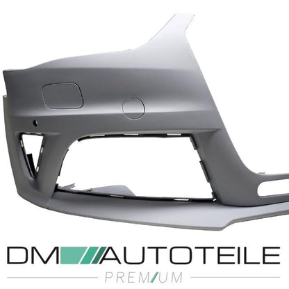 Stoßstange vorne für SRA+PDC + Wabengrill passt für Audi A4 B8 8K 11-16 kein RS4