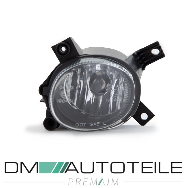 DM Autoteile Set Klarglas LED Nebelscheinwerfer Smoke passt für A4