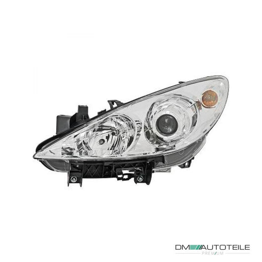 Klarglas Scheinwerfer links D1S/H7 passt für Peugeot 307 bj alle Modelle 05-09