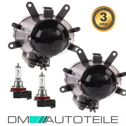 Set H11 Nebelscheinwerfer Smoke Klarglas für BMW 3er E46 Limousine Touring 01-05