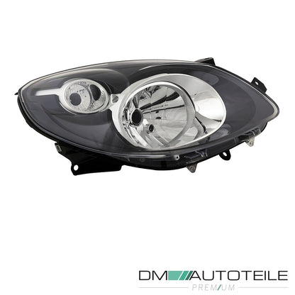 Hella H4 schwarz Scheinwerfer rechts passt für Renault Twingo II (CN0) ab 07-12