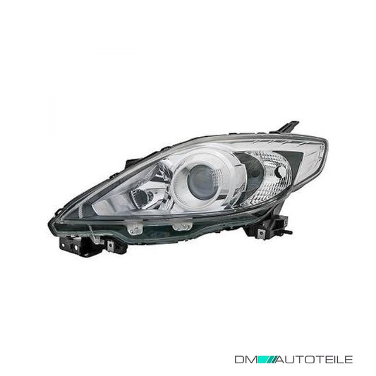 Scheinwerfer schwarz Depo H7/HB3 links passt für Mazda 5 CR19 ab Baujahr 07-10