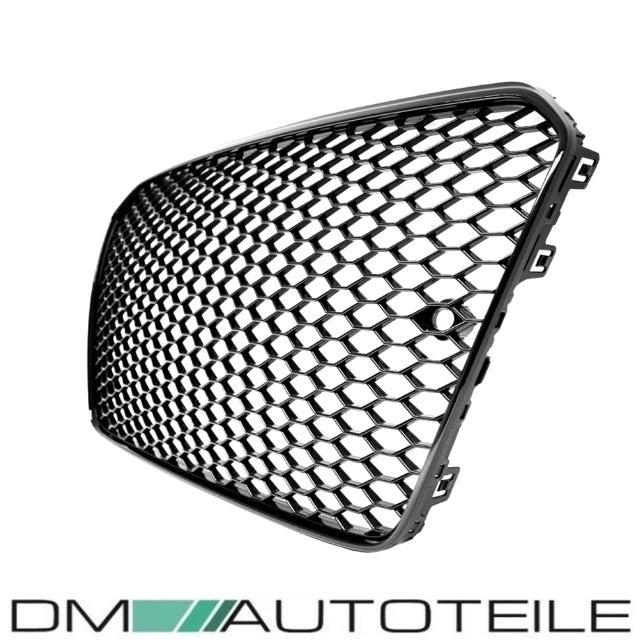 Kühlergrill Wabendesign hochglanz Schwarz passt für Audi A5 8T Facelift 11-17