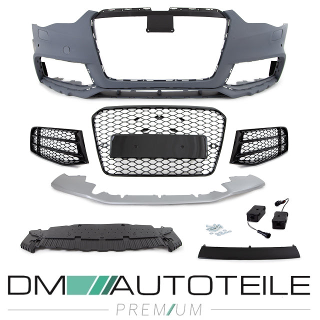 Stoßstange vorne PDC/SRA +Spoiler+ Kühlergrill für passt für Audi A5 8T Facelift nicht RS5 bj.11-17