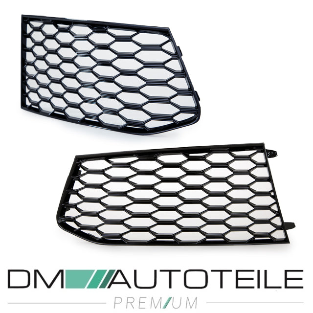 Set Nebelscheinwerfergittersatz Clean offen passt für Audi A6 4G C7 Bj 11-15 Stoßstange 4311