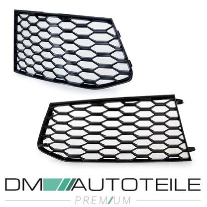 Set Nebelscheinwerfergittersatz Clean offen passt für Audi A6 4G C7 Bj 11-15 Stoßstange 4311