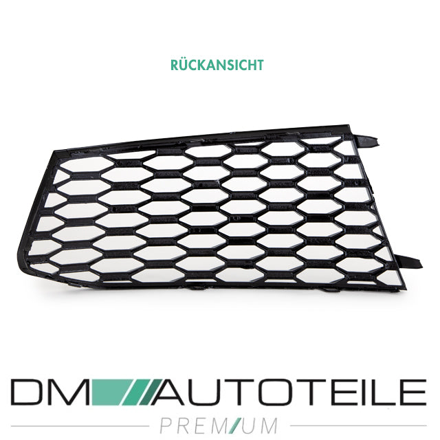 Set Nebelscheinwerfergittersatz Clean offen passt für Audi A6 4G C7 Bj 11-15 Stoßstange 4311